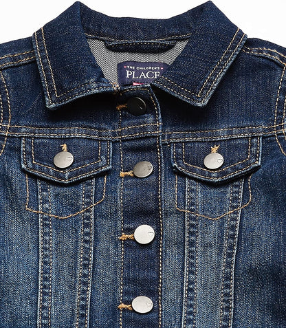 Baby Toddler Girls Basic Denim Jacket