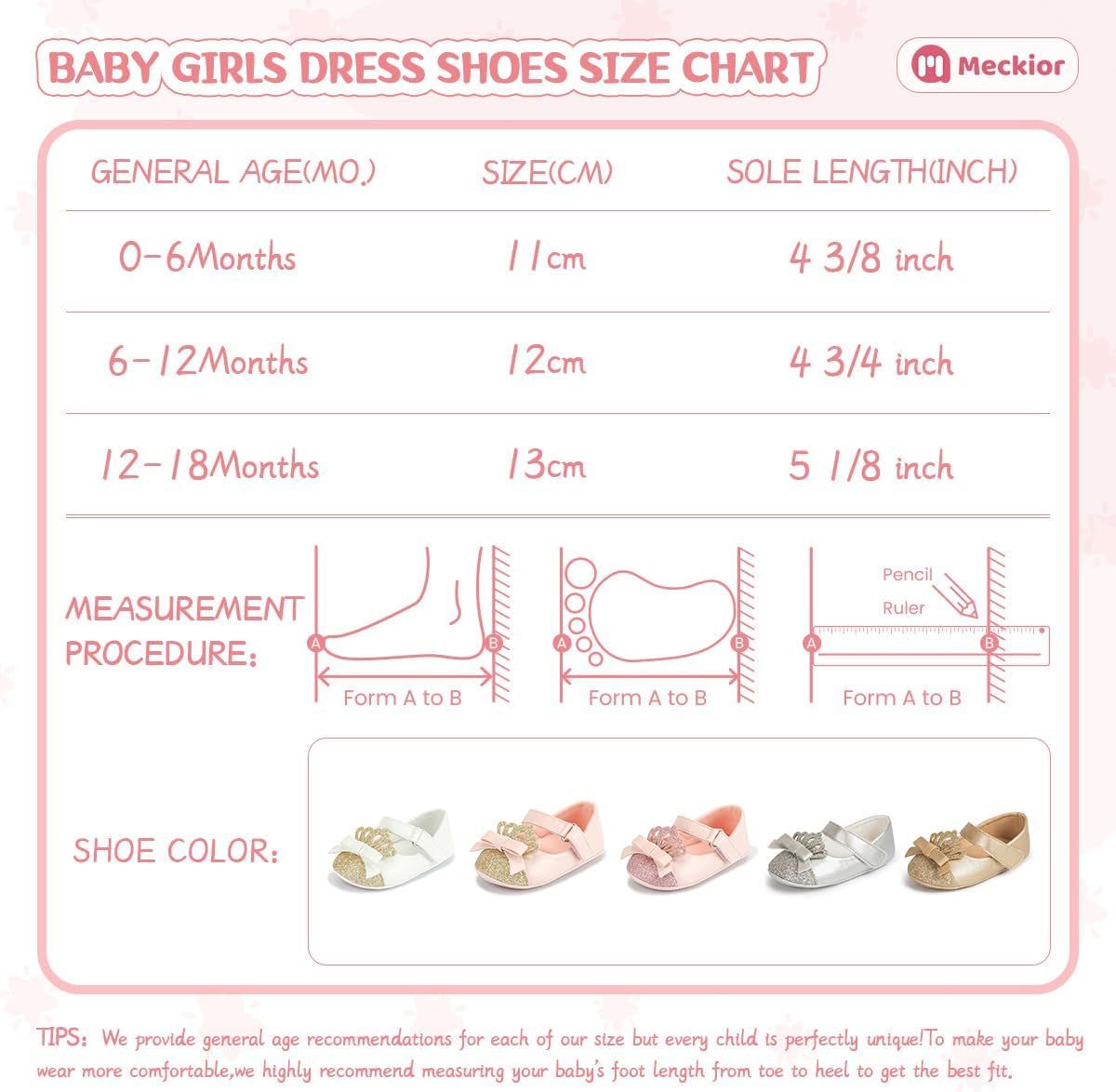 Infant Baby Girls Soft Sole Bowknot Princess Wedding Dress Mary Jane Flats Prewalker Newborn Light Baby Sneaker Shoes